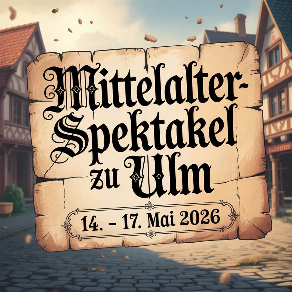 Mittelalterspektakel zu Ulm 2026