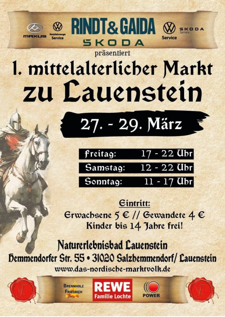 1. Mittelalterlicher Markt zu Lauenstein 2026