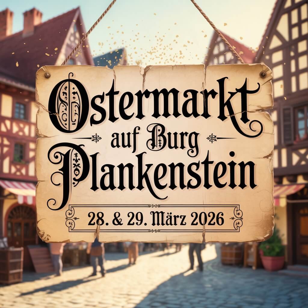 Ostermarkt auf Burg Plankenstein 2026