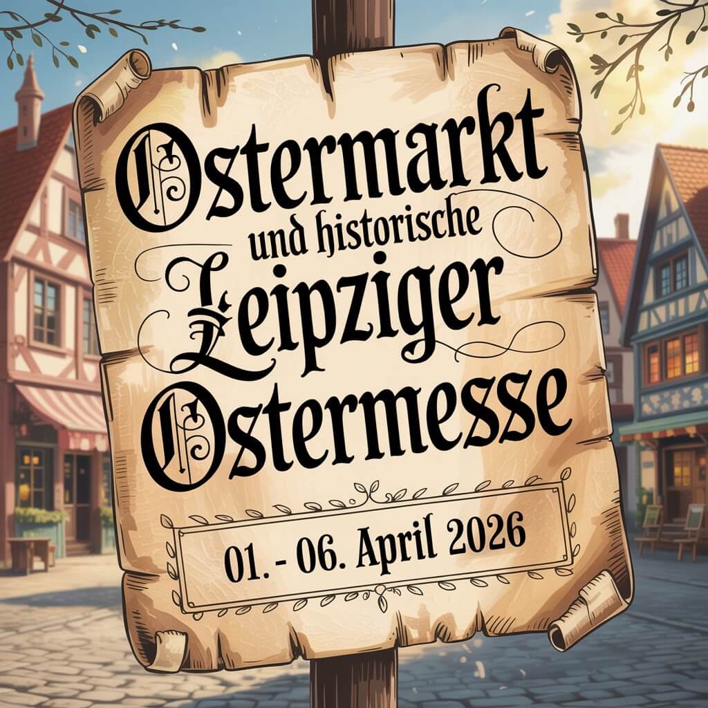Ostermarkt und Historische Leipziger Ostermesse 2026