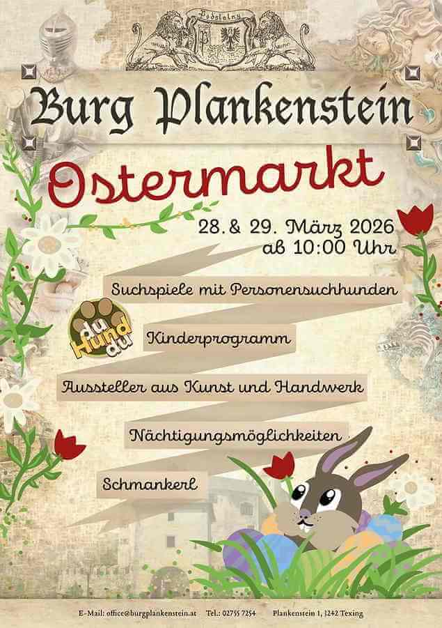 Ostermarkt auf Burg Plankenstein 2026