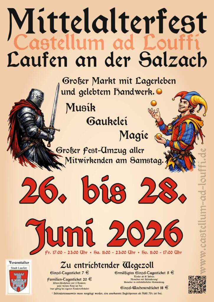 Mittelalterfest Castellum ad Louffi 2026