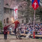 Ritterspektakel zu Ostern auf Burg Rabenstein 2026