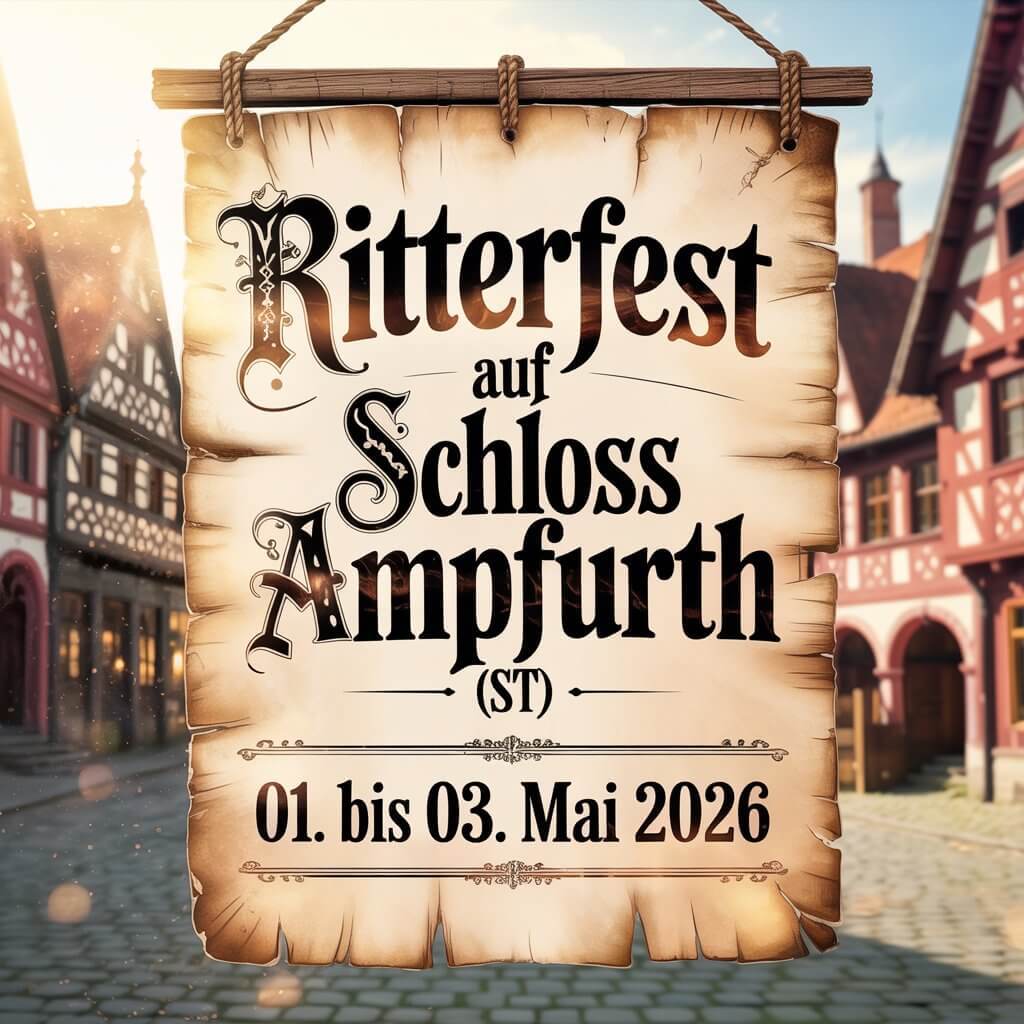 Ritterfest auf Schloss Ampfurth 2026