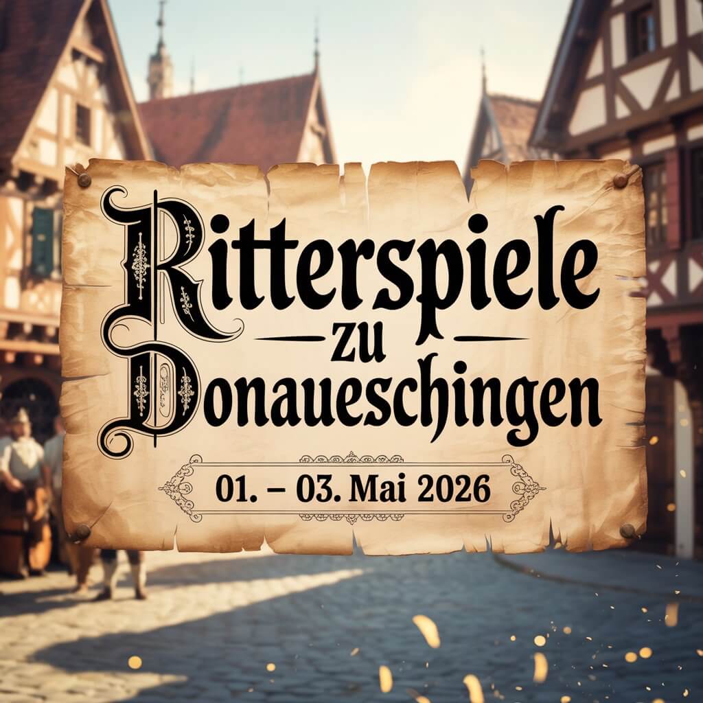 Ritterspiele zu Donaueschingen 2026