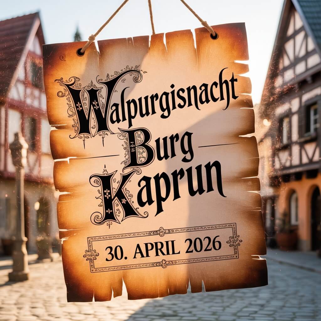 Walpurgisnacht Burg Kaprun 2026