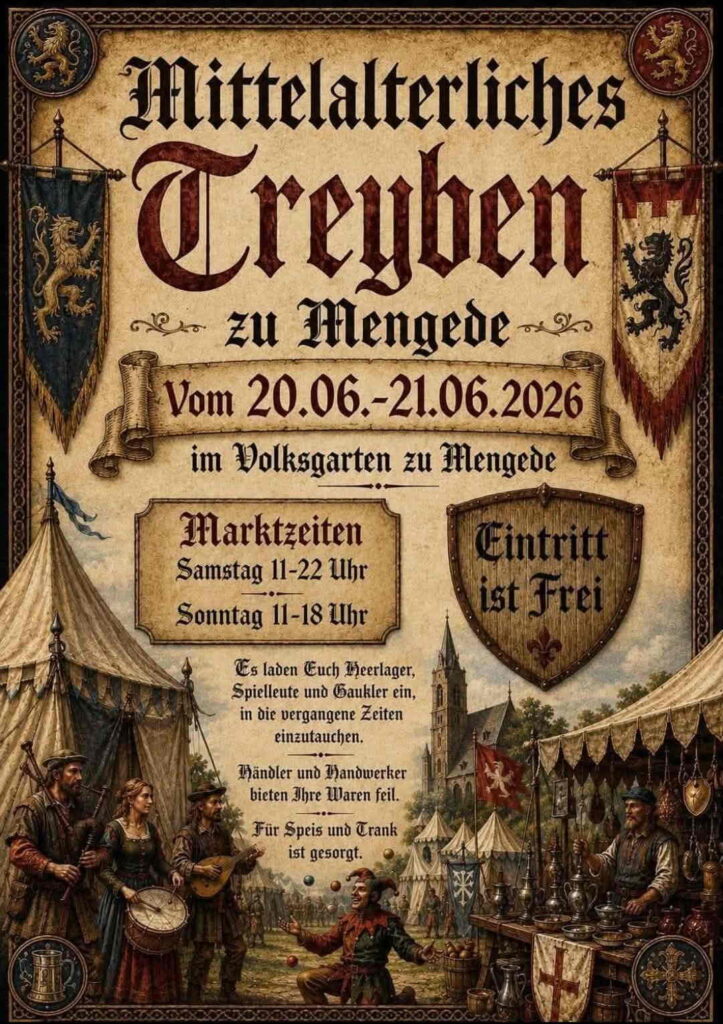 Mittelalterliches Treyben zu Mengede 2026