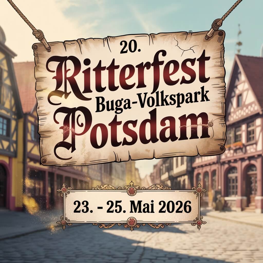 20. Ritterfest BUGA-Volkspark Potsdam 2026
