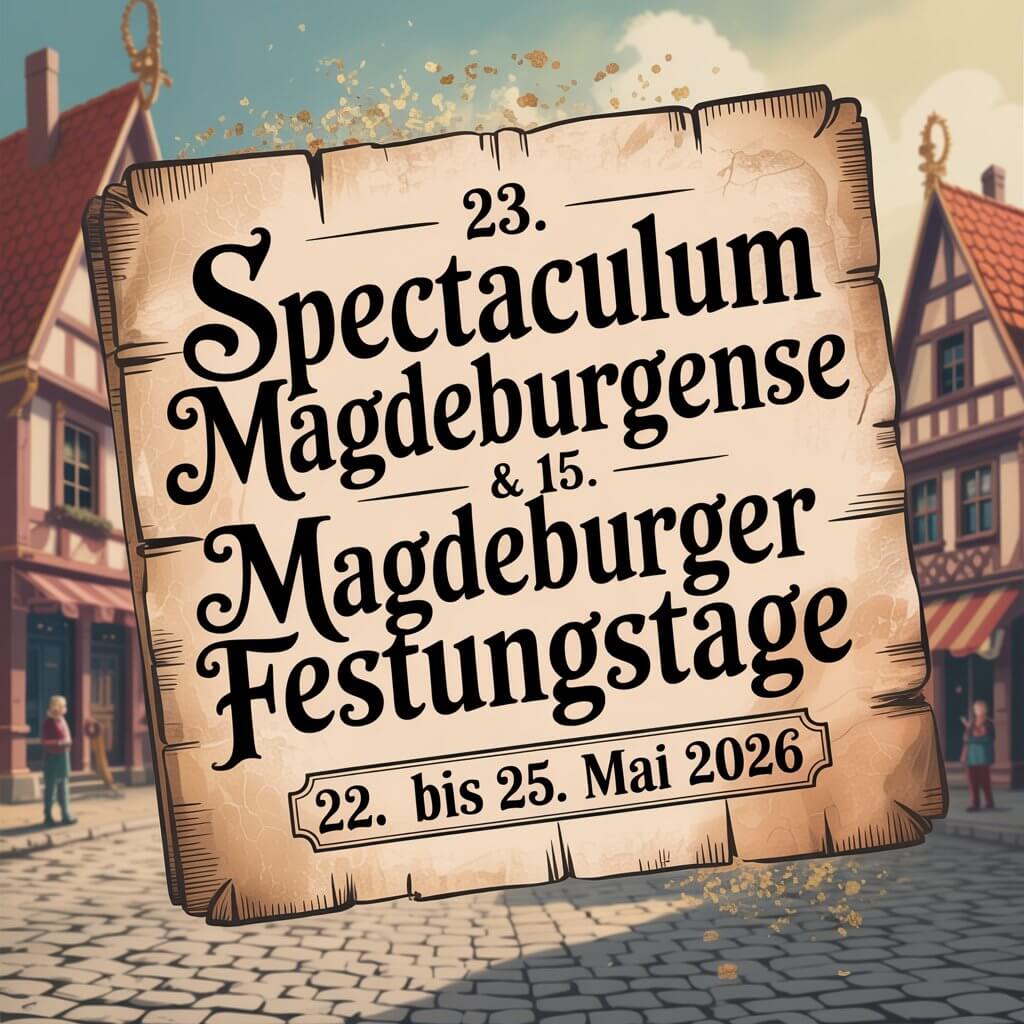 23. Spectaculum Magdeburgense & 15. Magdeburger Festungstage 2026