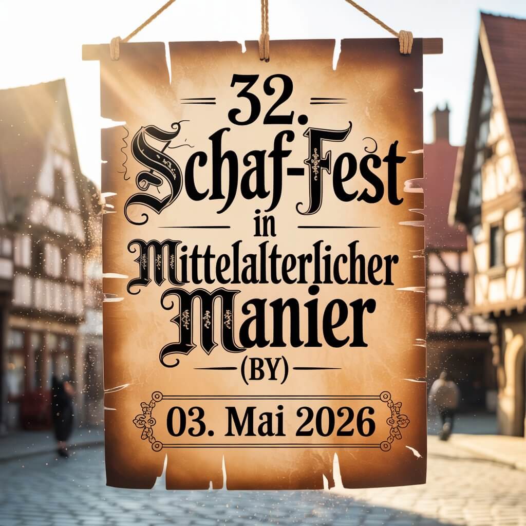 32. Schaf-Fest in mittelalterlicher Manier 2026