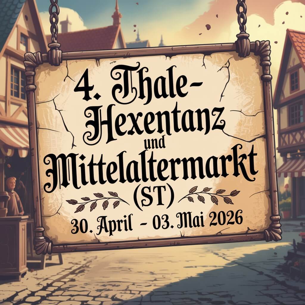 4. Thale-Hexentanz und Mittelaltermarkt 2026