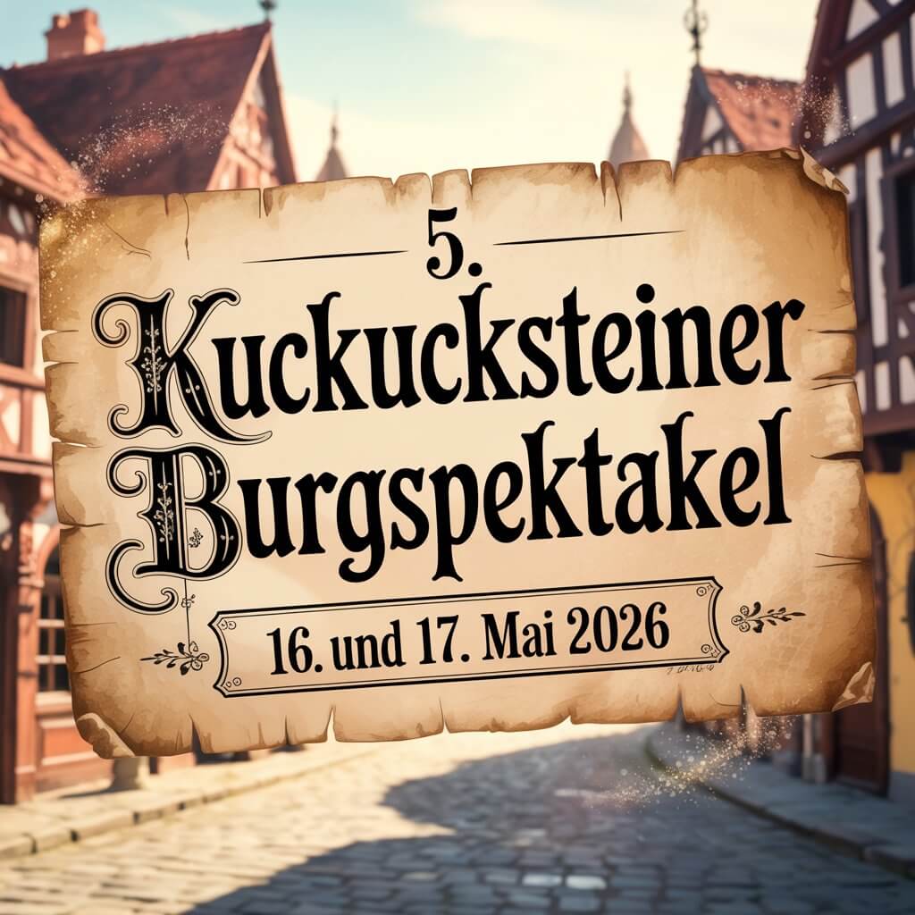 5. Kuckucksteiner Burgspektakel 2026
