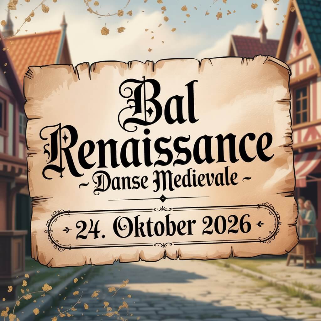 Bal Renaissance - Danse Medievale | 24. Oktober 2026