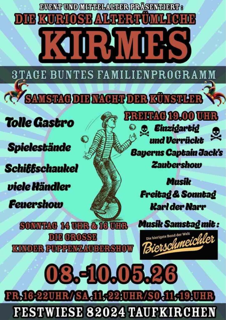 Die Kuriose Altertümliche Kirmes 2026