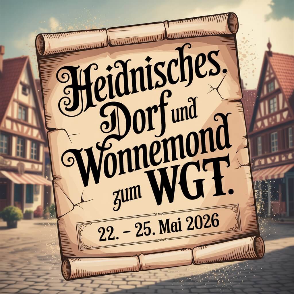 Heidnisches Dorf und Wonnemond zum WGT 2026