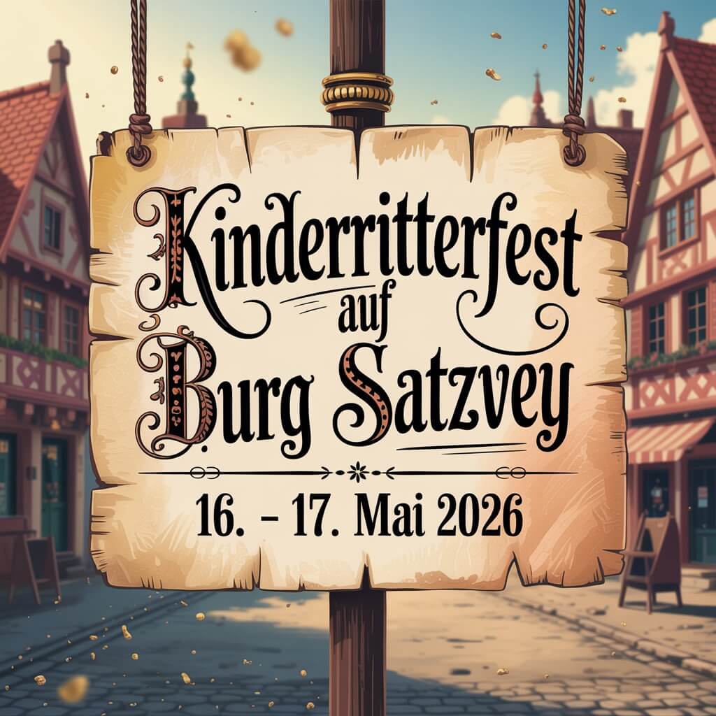 Kinderritterfest auf Burg Satzvey 2026