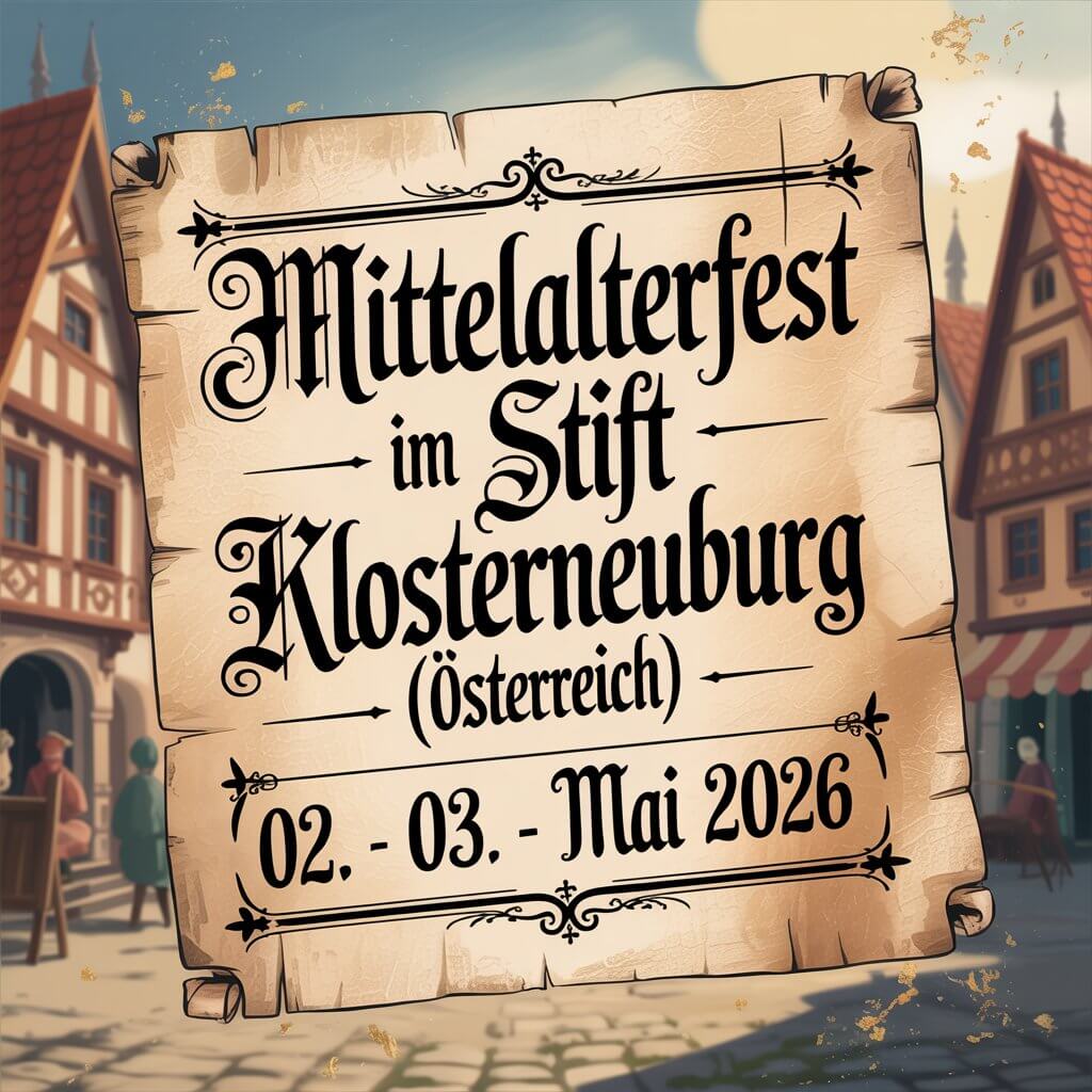 Mittelalterfest im Stift Klosterneuburg 2026