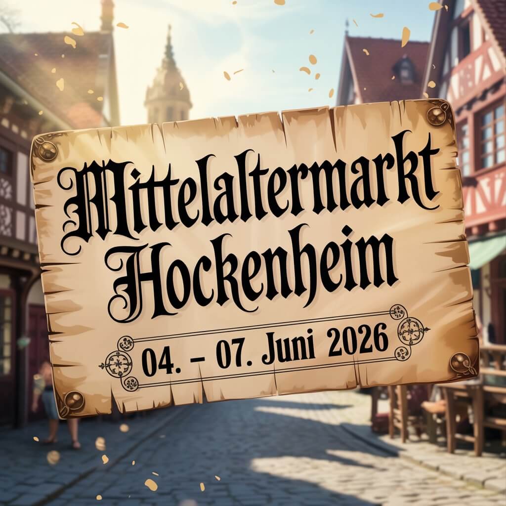Mittelaltermarkt Hockenheim 2026