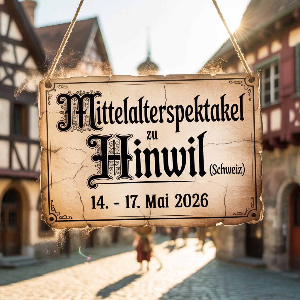 Mittelalterspektakel zu Hinwil (Schweiz) 2026