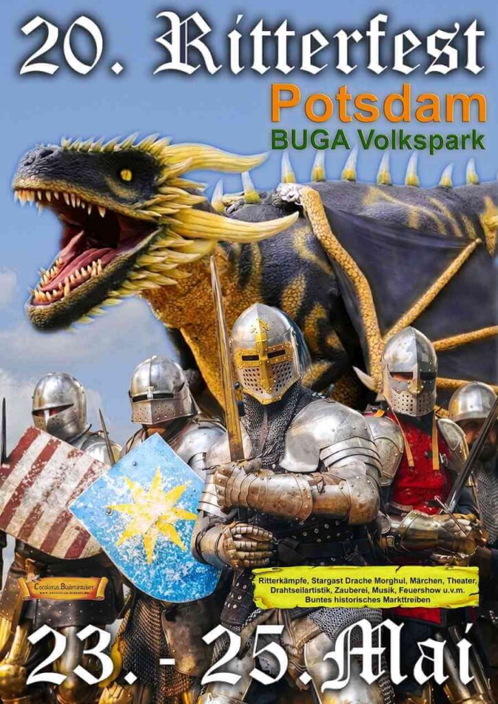 20. Ritterfest BUGA-Volkspark Potsdam 2026