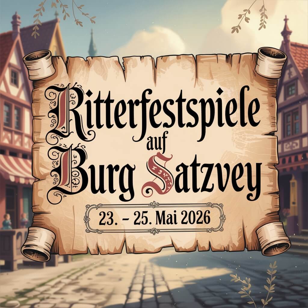 Ritterfestspiele auf Burg Satzvey | 23. - 25. Mai 2026