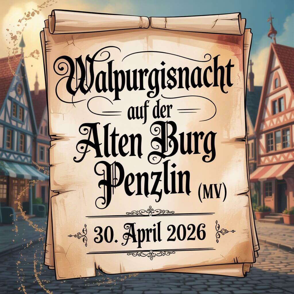 Walpurgisnacht auf der Alten Burg Penzlin 2026