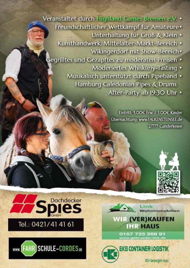 10. Highland Games am Falkensteinsee 2026