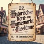 22. Historischer Korn- und Hansemarkt in HaselĂĽnne 2026