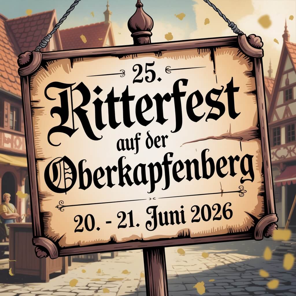 25. Ritterfest auf der Burg Oberkapfenberg 2026