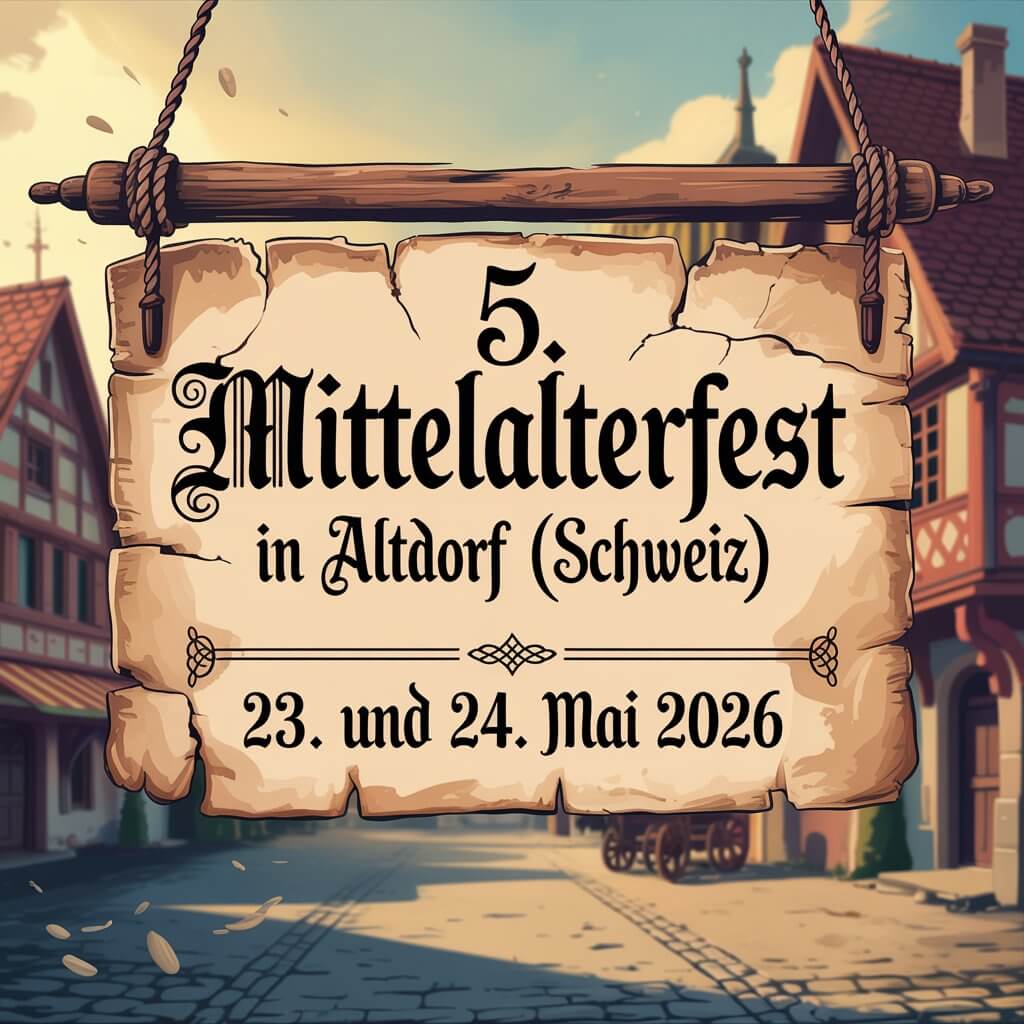 5. Mittelalterfest in Altdorf (Schweiz) 2026