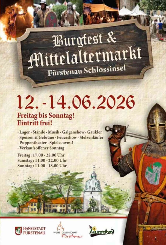 Burgfest und Mittelaltermarkt Fürstenau 2026