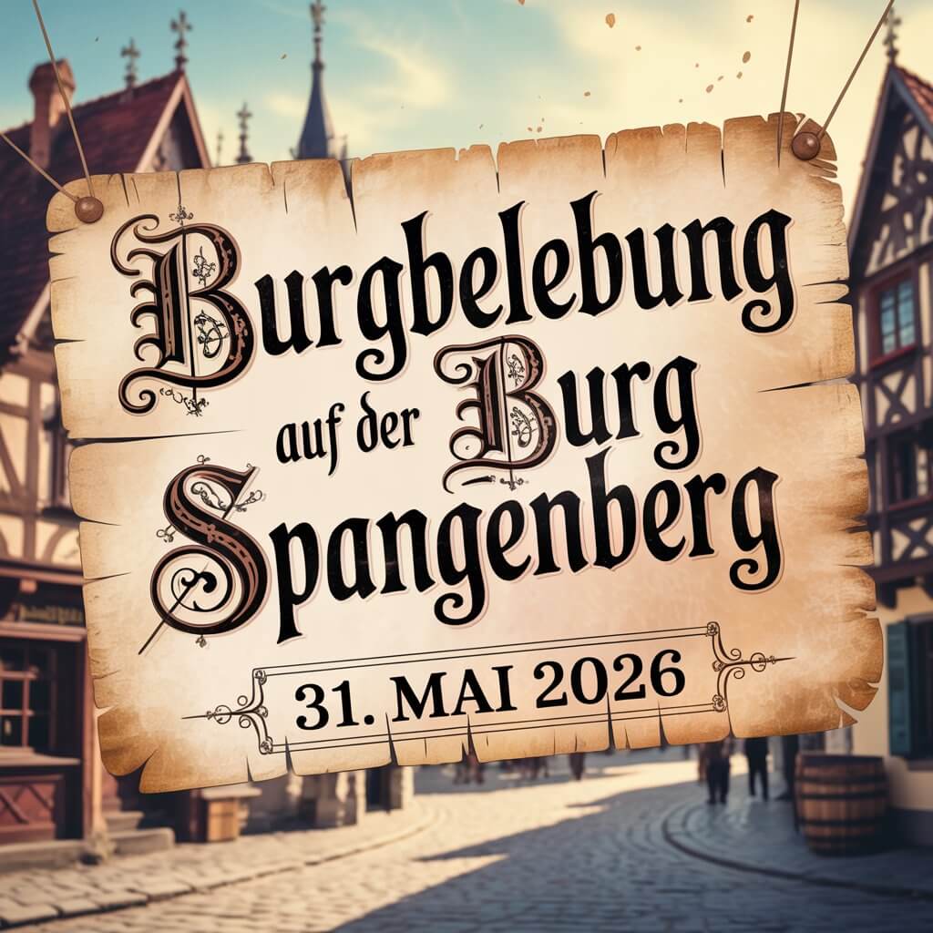 Burgbelebung auf der Burg Spangenberg 2026