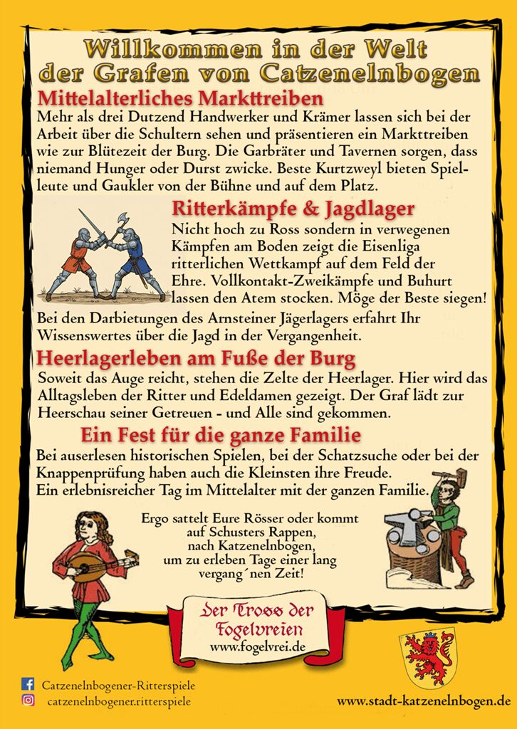 Catzenelnbogener Ritterspiele 2026
