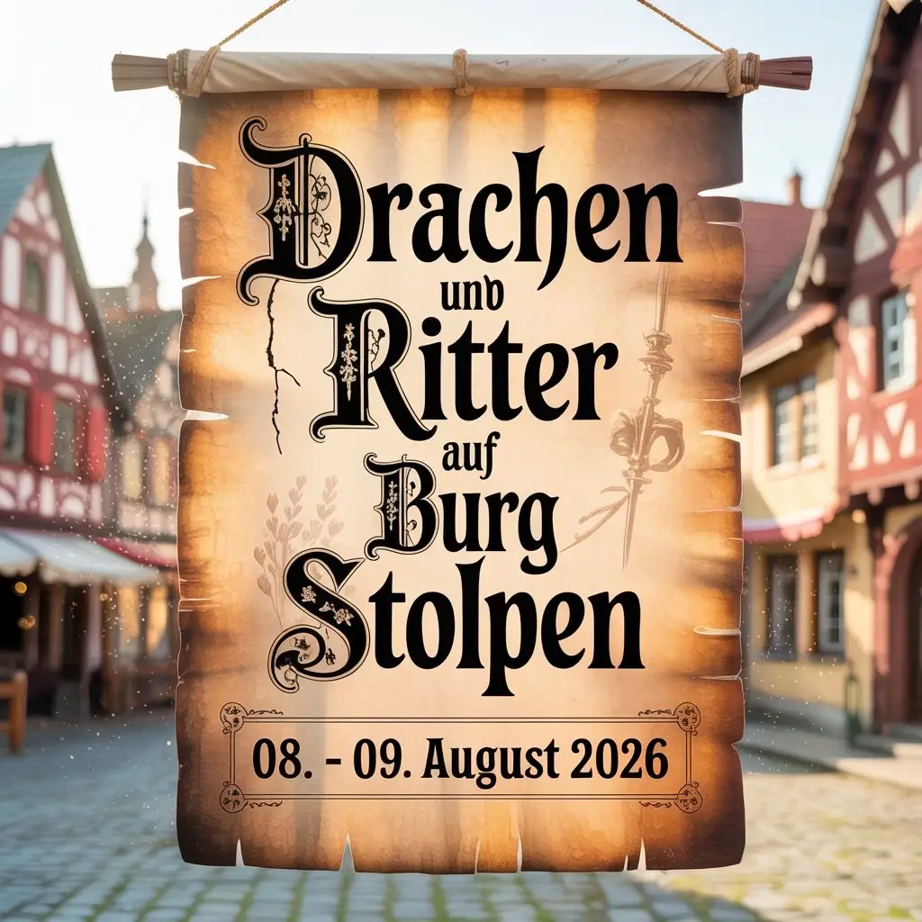 Drachen und Ritter auf Burg Stolpen 2026