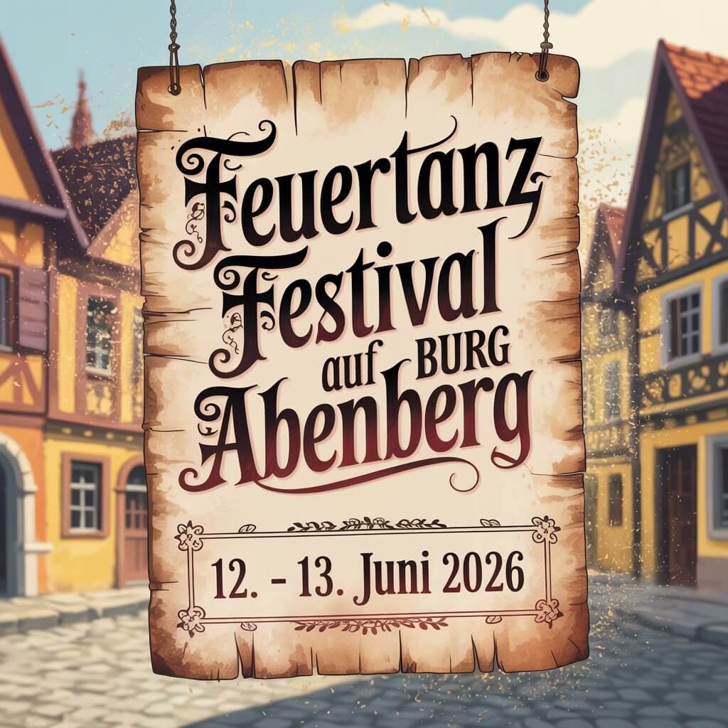 Feuertanz Festival auf Burg Abenberg 2026