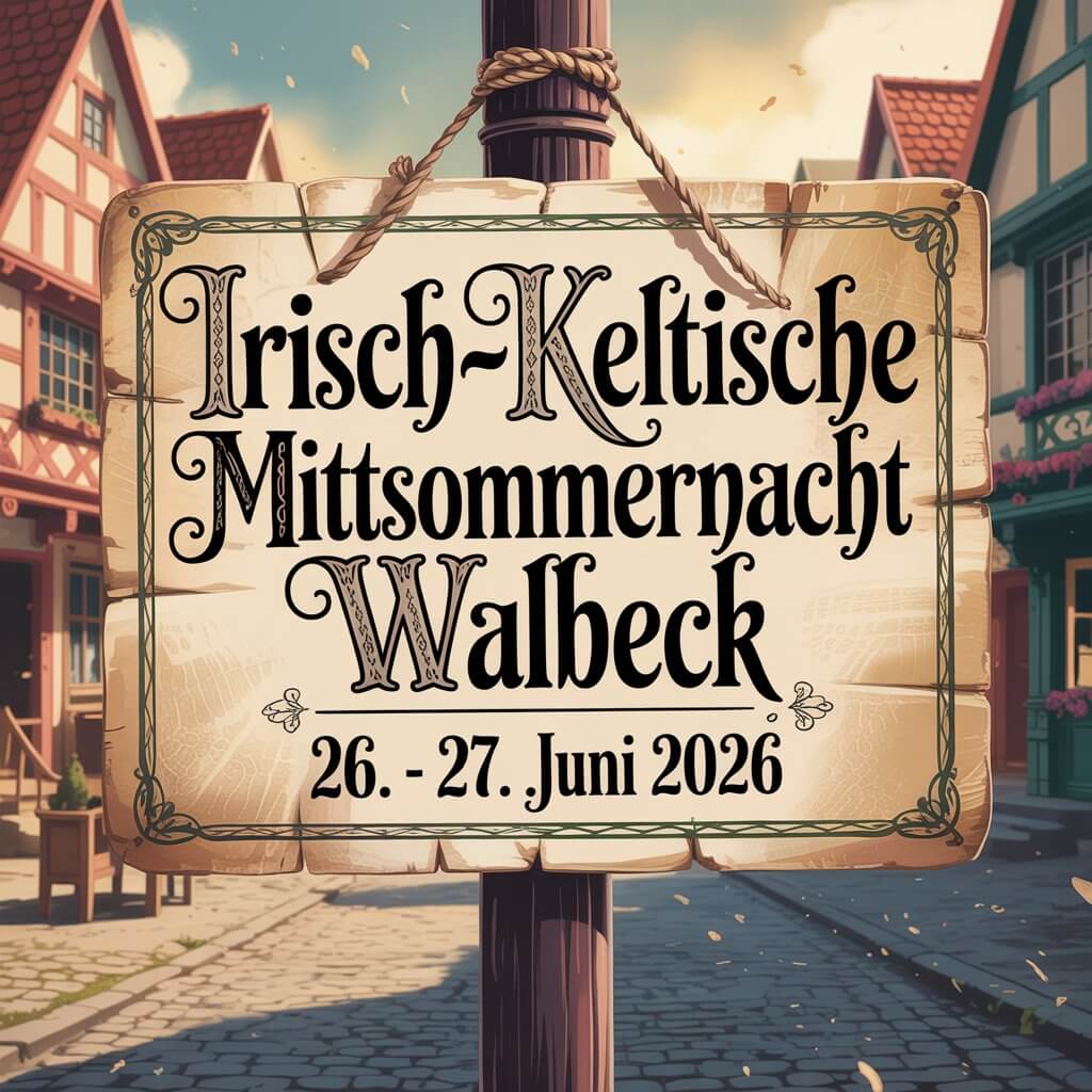Irisch-keltische Mittsommernacht Walbeck 2026