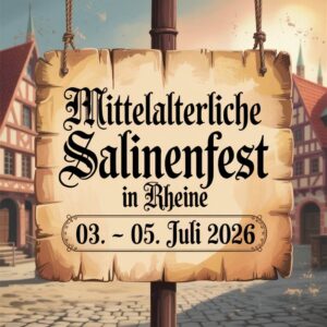 Mittelalterliche Salinenfest in Rheine 2026