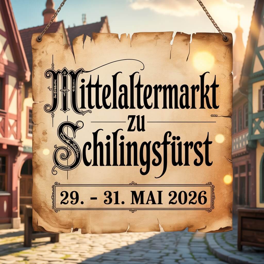 Mittelaltermarkt zu Schillingsfürst 2026