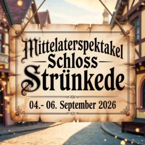 Mittelalterspektakel Schloss Strünkede 2026
