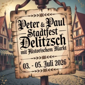 Peter & Paul - Stadtfest Delitzsch mit historischem Markt 2026