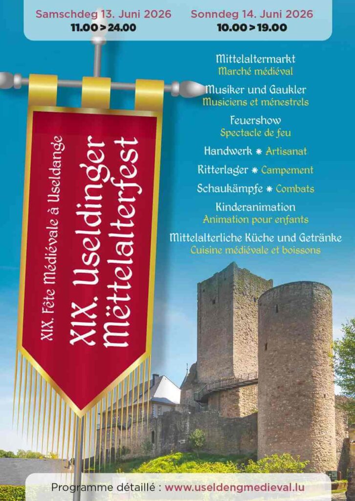 XIX. Useldinger Mëttelalterfest 2026