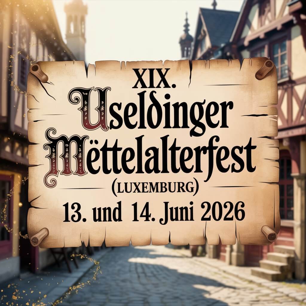XIX. Useldinger Mëttelalterfest 2026