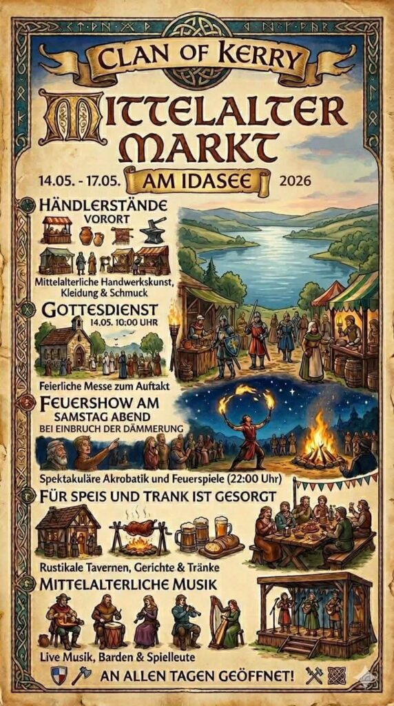 Mittelaltermarkt am Idasee 2026