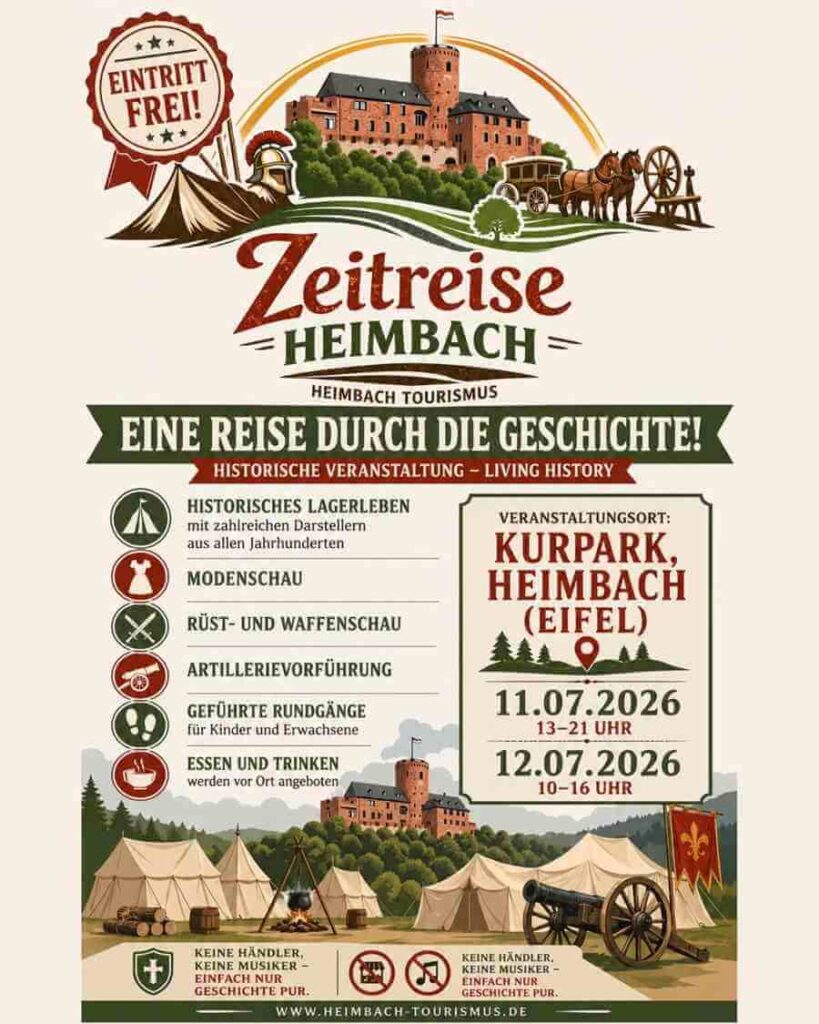 1. Zeitreise Heimbach (NRW) 2026