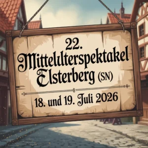 22. Mittelalterspektakel Elsterberg (SN) 2026
