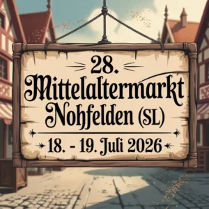 28. Mittelaltermarkt Nohfelden (SL) 2026