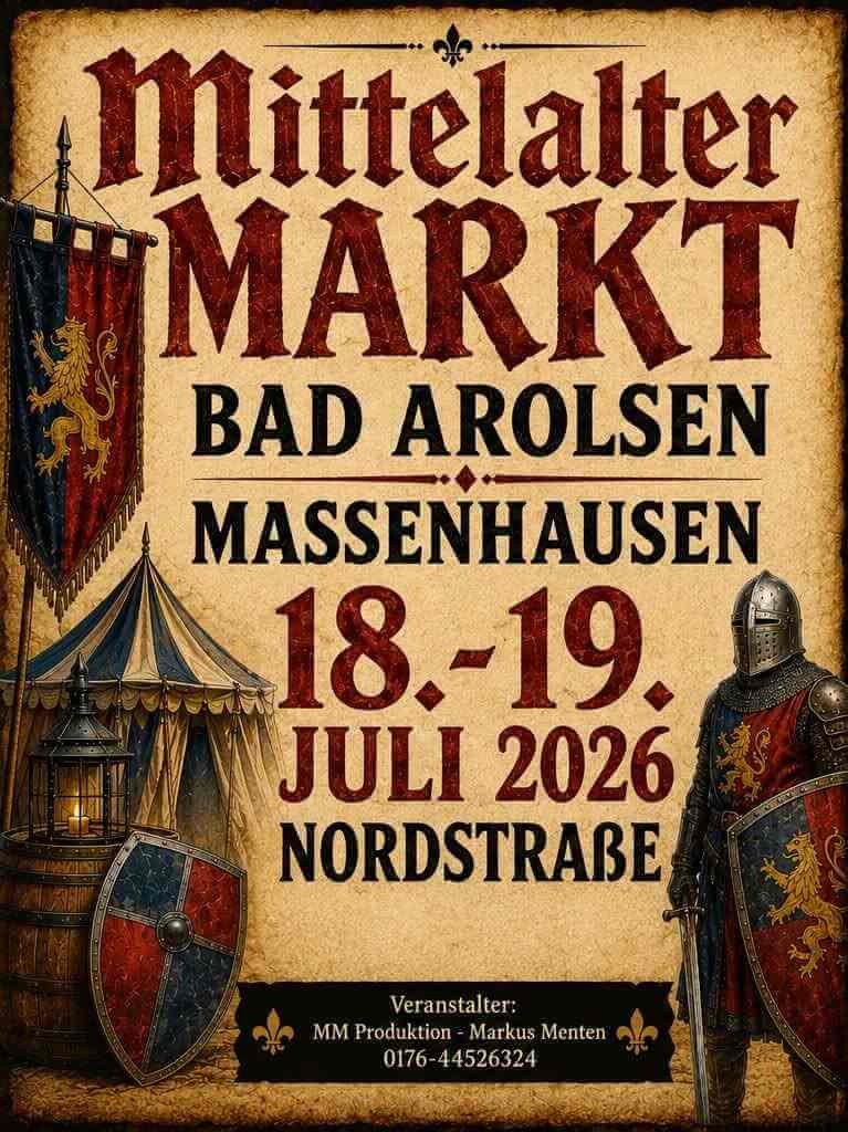 3. Mittelaltermarkt Massenhausen (HE) 2026