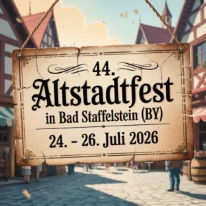 44. Altstadtfest in Bad Staffelstein (BY) 2026