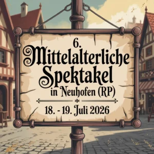 6. Mittelalterliche Spektakel in Neuhofen (RP) 2026