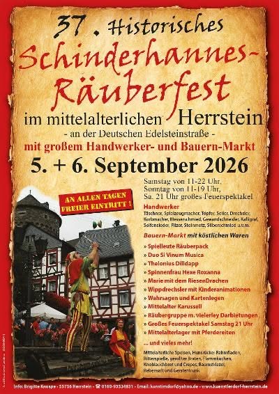 37. Schinderhannes-Räuberfest (RP) 2026